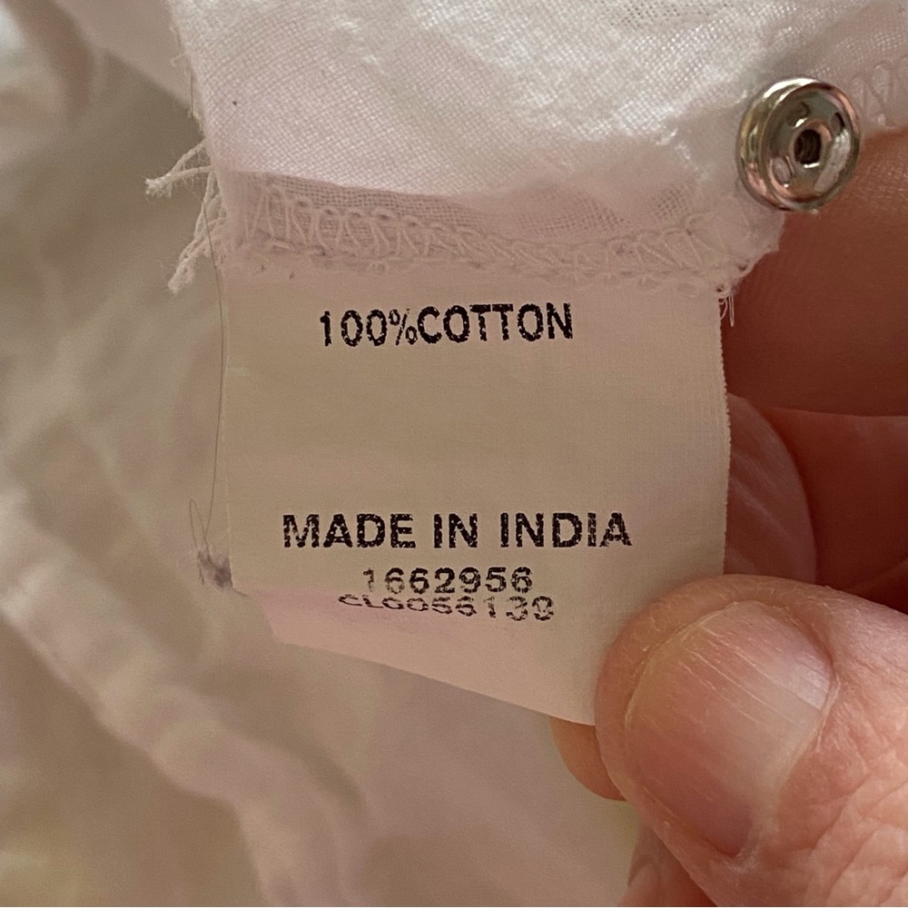 eShakti Lemon Print Dress Woman 2X Pockets Button Front Fit & Flare Cottagecore - Picture 9 of 12